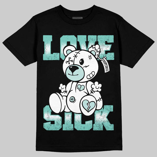 Jordan 11 Low "Igloo" DopeSkill T-Shirt Love Sick Graphic Streetwear - Black