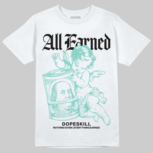 Jordan 11 Low "Igloo" DopeSkill T-Shirt All Earned Graphic Streetwear - White 