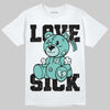 Jordan 11 Low "Igloo" DopeSkill T-Shirt Love Sick Graphic Streetwear - White 