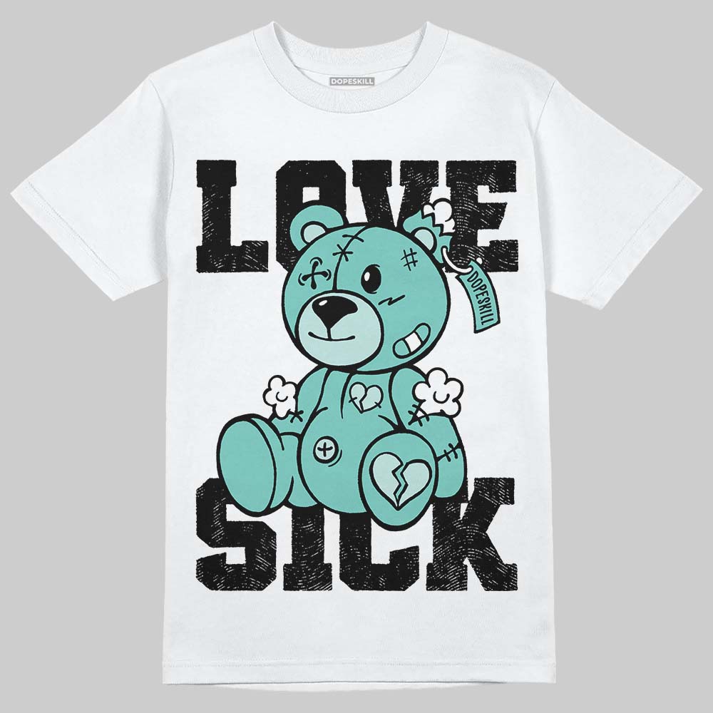 Jordan 11 Low "Igloo" DopeSkill T-Shirt Love Sick Graphic Streetwear - White 