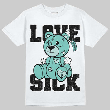 Jordan 11 Low "Igloo" DopeSkill T-Shirt Love Sick Graphic Streetwear - White 