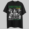 Green Sneakers DopeSkill T-Shirt Just Rich Graphic Streetwear - Black