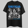 Royal Blue Sneakers DopeSkill T-Shirt Just Rich Graphic Streetwear - Black