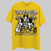 Yellow Sneakers DopeSkill T-Shirt Just Rich Graphic Streetwear - Gold