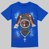Jordan 3 "True Blue" DopeSkill T-Shirt Key of Life Graphic Streetwear - Royal