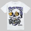 Jordan 4 Lakers DopeSkill T-Shirt Rebirth Graphic Streetwear - White 