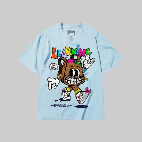 Learning DopeSkill Premium T-shirt Streetwear - Chambray