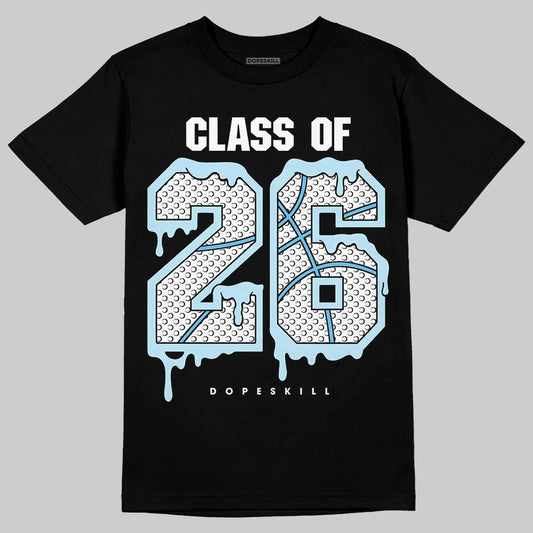 Jordan 11 Retro Legend Blue DopeSkill T-Shirt 26 Drip Graphic Streetwear - Black