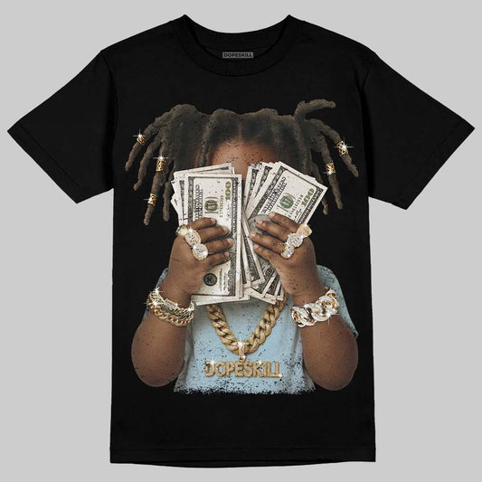 Jordan 11 Retro Legend Blue DopeSkill T-Shirt Rich Youth Graphic Streetwear - Black