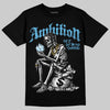Jordan 11 Legend Blue DopeSkill T-Shirt Ambition Graphic Streetwear - Black