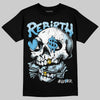 Jordan 11 Legend Blue DopeSkill T-Shirt Rebirth Graphic Streetwear - Black