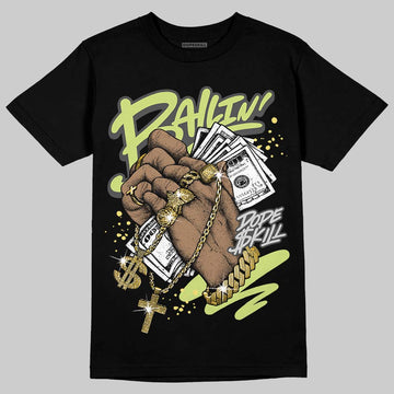 Jordan 4 GS “Light Lemon Twist” DopeSkill T-Shirt Always Ballin' Graphic Streetwear - Black