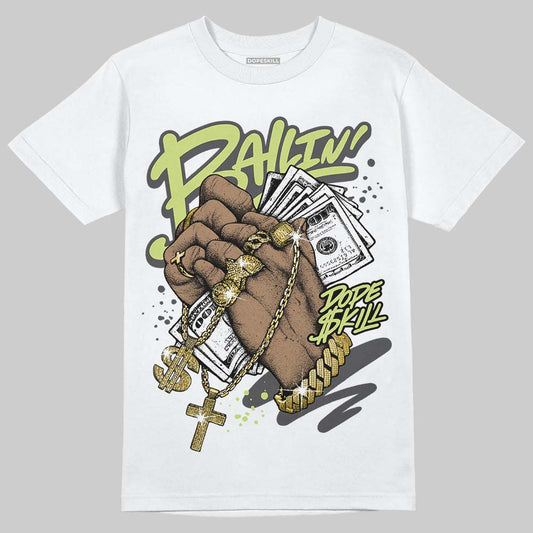 Jordan 4 GS “Light Lemon Twist” DopeSkill T-Shirt Always Ballin' Graphic Streetwear - White 