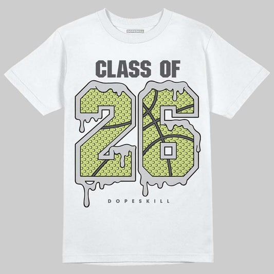 Jordan 4 GS “Light Lemon Twist” DopeSkill T-Shirt 26 Drip Graphic Streetwear - White