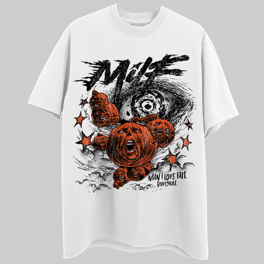 Black and White Sneakers DopeSkill T-Shirt MILF Graphic Streetwear - White