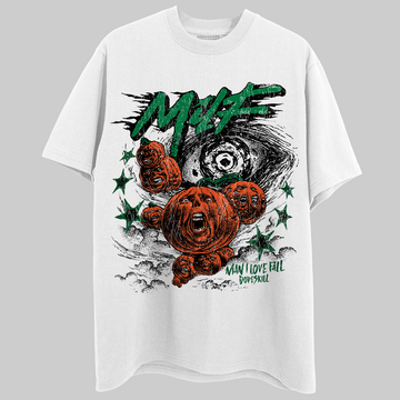 Green Sneakers DopeSkill T-Shirt MILF Graphic Streetwear - White