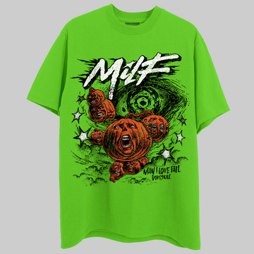 Neon Green Sneakers DopeSkill Neon Green T-Shirt MILF Graphic Streetwear