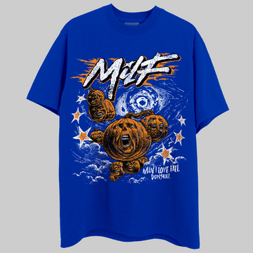 Royal Blue Sneakers DopeSkill Royal Blue T-Shirt MILF Graphic Streetwear 