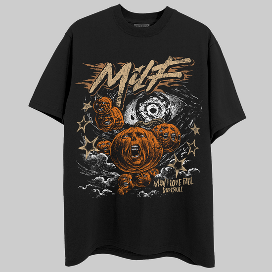 TAN Sneakers DopeSkill T-Shirt MILF Graphic Streetwear - Black