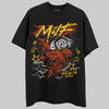 Yellow Sneakers DopeSkill T-Shirt MILF Graphic Streetwear - Black