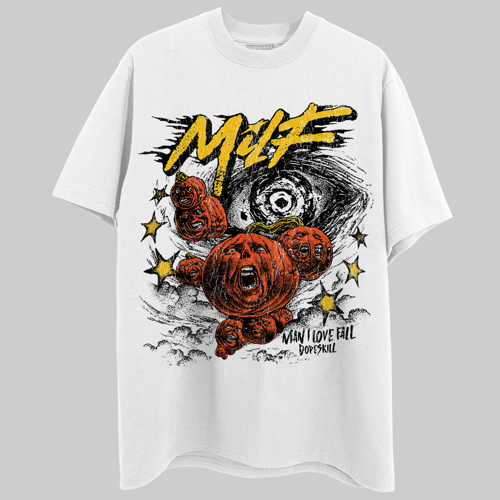 Yellow Sneakers DopeSkill T-Shirt MILF Graphic Streetwear - White