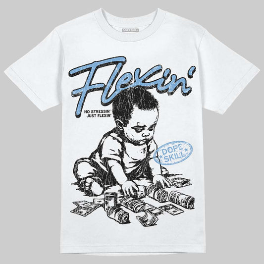 Jordan 12 Retro 'Melo' DopeSkill T-Shirt Flexin' Graphic Streetwear - White