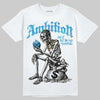 Jordan 4 Military Blue DopeSkill T-Shirt Ambition Graphic Streetwear - White 