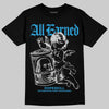 Jordan 4 Retro Military Blue DopeSkill T-Shirt All Earned Graphic Streetwear - Black