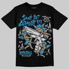 Jordan 4 Retro Military Blue DopeSkill T-Shirt Don't Bet Against Us Graphic Streetwear - black