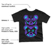 Aqua 6s DopeSkill Toddler Kids T-shirt Leather Bear Graphic