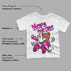 Dunk Low Active Fuchsia DopeSkill Toddler Kids T-shirt Money Is Our Motive Bear Graphic