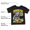 Black Tour Yellow AJ 4 Thunder DopeSkill Toddler Kids T-shirt Sick Bear Graphic