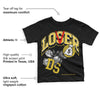 Black Tour Yellow AJ 4 Thunder DopeSkill Toddler Kids T-shirt Loser Lover Graphic