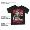 Satin Bred 1s DopeSkill Toddler Kids T-shirt Sick Bear Graphic