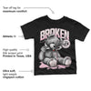 Dunk Low Pink Foam DopeSkill Toddler Kids T-shirt Sick Bear Graphic