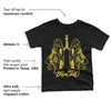 Black Tour Yellow AJ 4 Thunder DopeSkill Toddler Kids T-shirt Breathe Graphic