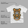 Olive 5s DopeSkill Toddler Kids T-shirt Leather Bear Graphic