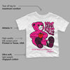 Fierce Pink 1s DopeSkill Toddler Kids T-shirt Love Kills Graphic