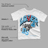 University Blue Toe 1s DopeSkill Toddler Kids T-shirt Loser Lover Graphic