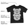 Dunk Low Pure Platinum DopeSkill Toddler Kids T-shirt Leather Bear Graphic