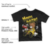 Black Tour Yellow AJ 4 Thunder DopeSkill Toddler Kids T-shirt Money Is Our Motive Bear Graphic