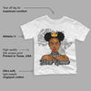 Elephant Print 1s High OG DopeSkill Toddler Kids T-shirt Black Queen Graphic