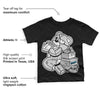 Dunk Low Pure Platinum DopeSkill Toddler Kids T-shirt Bear Steals Sneaker Graphic