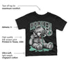 Green Glow 3s DopeSkill Toddler Kids T-shirt Sick Bear Graphic