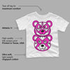 Dunk Low Active Fuchsia DopeSkill Toddler Kids T-shirt Leather Bear Graphic