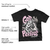 Dunk Low Pink Foam DopeSkill Toddler Kids T-shirt God Made Me Perfect Graphic