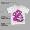 Dunk Low Active Fuchsia DopeSkill Toddler Kids T-shirt Bear Steals Sneaker Graphic