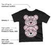 Dunk Low Pink Foam DopeSkill Toddler Kids T-shirt Leather Bear Graphic