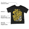 Black Tour Yellow AJ 4 Thunder DopeSkill Toddler Kids T-shirt No Days Off Graphic