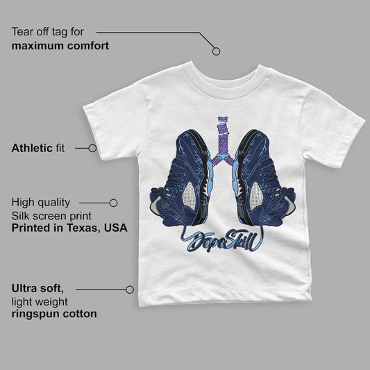 Georgetown 5s DopeSkill Toddler Kids T-shirt Breathe Graphic